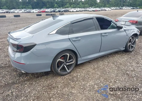 2021 Honda Accord Sport 2.0T из США, поврежденный, VIN 1HGCV2F30MA032718
